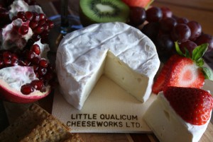 Brie from Little  Qualicum Cheeseworks